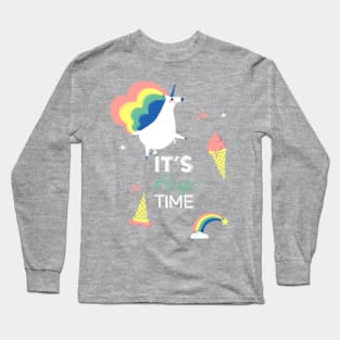 Unicorn Party Long Sleeve T-Shirt